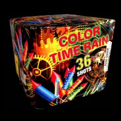 FEUX D'ARTIFICE - COLOR TIME RAIN 36 SHOTS